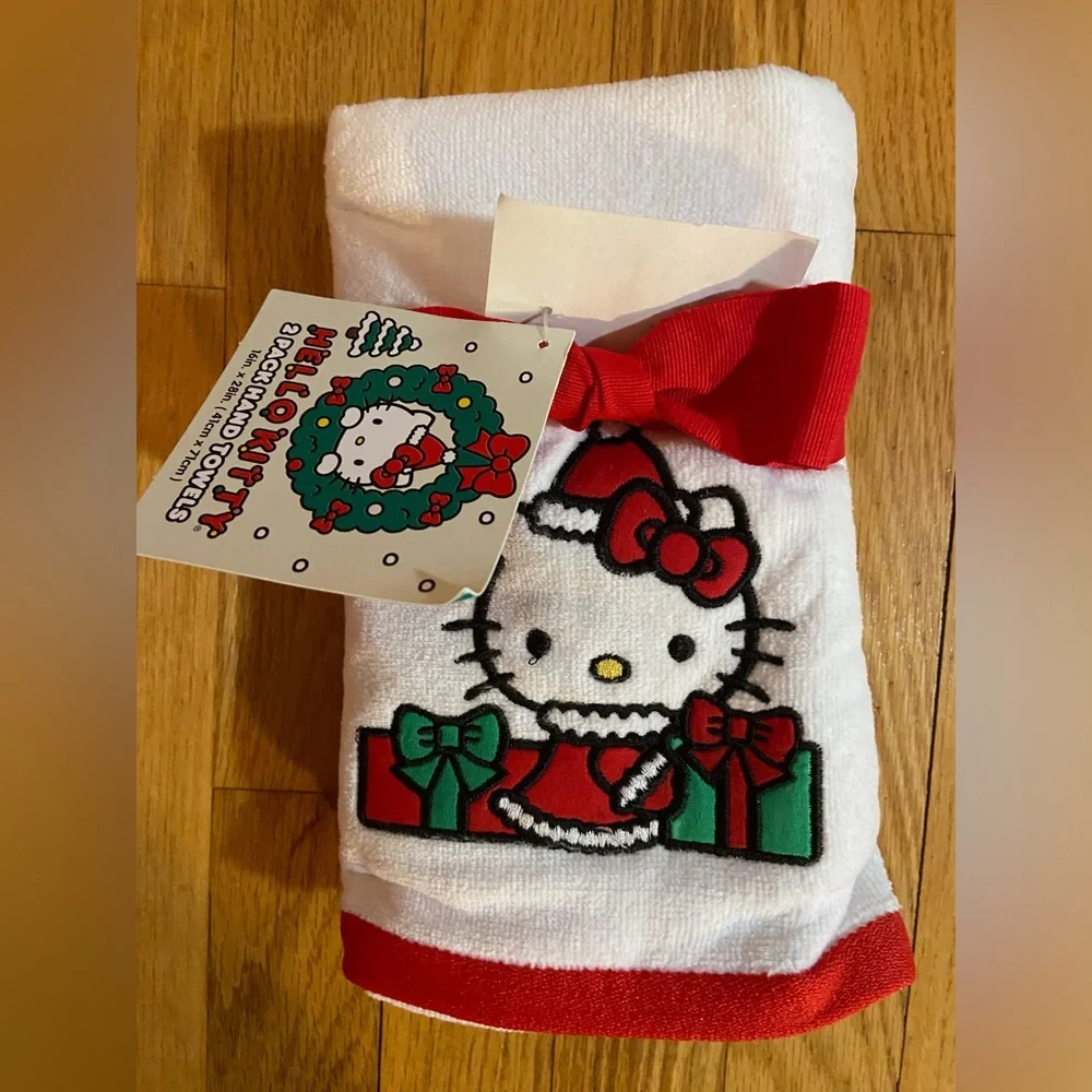 Hello Kitty Hand Towels - New with Tags